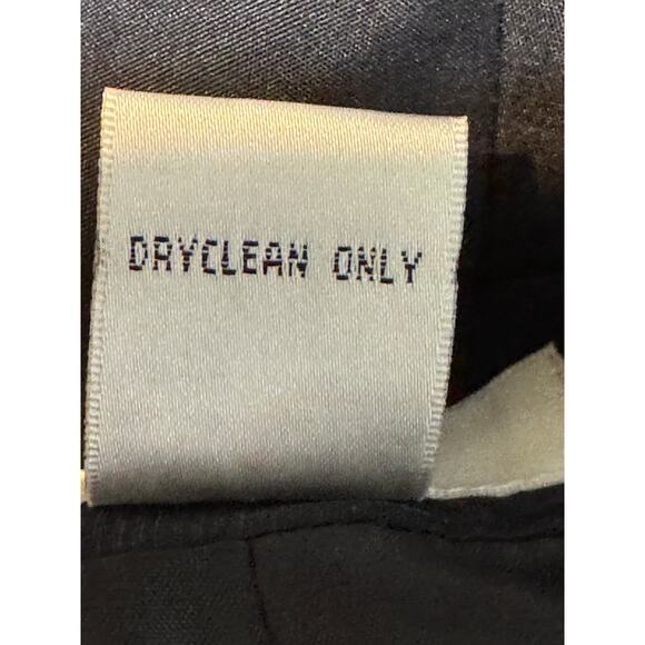 S.L.B. · Size 14 · Silk · Embroidered Cocktail Novelty Pants High Waist · Black - Picture 9 of 9